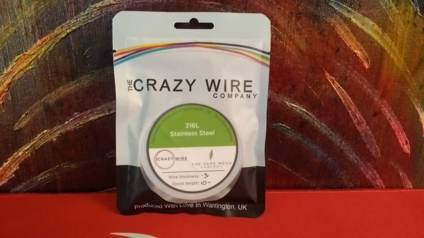 Crazy Wire Company SS316L 0.30mm 10m