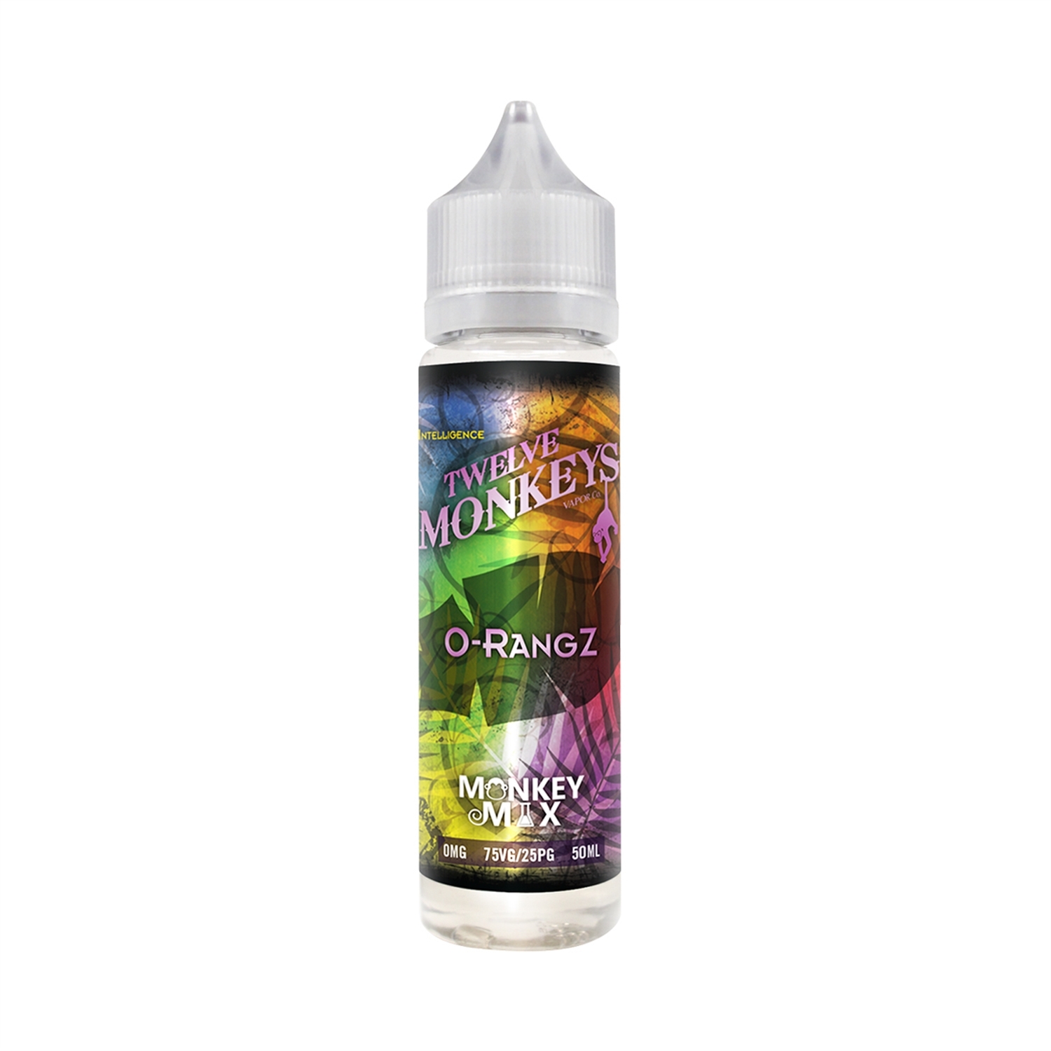12 Monkeys O-Rangz-50ml Shortfill