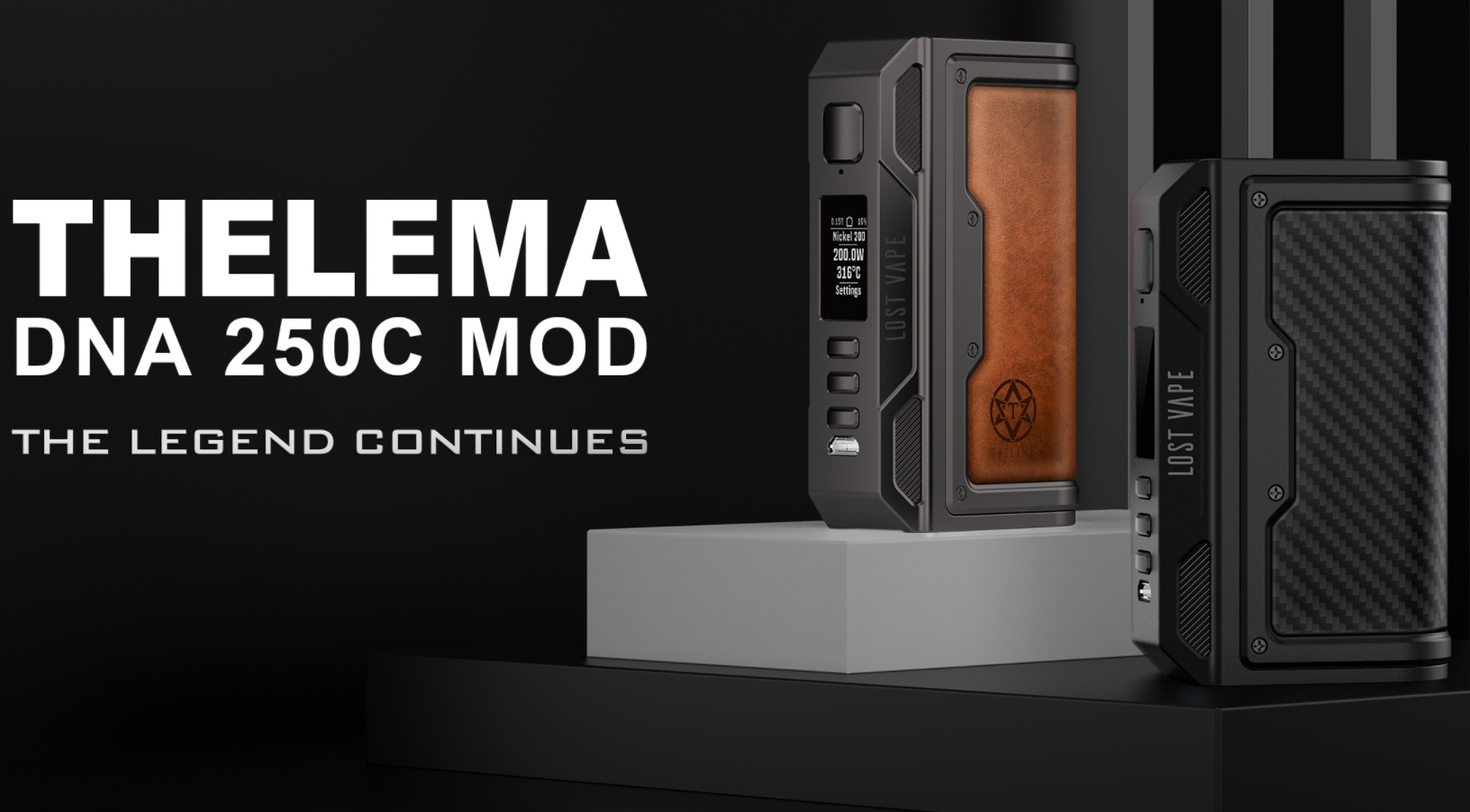 Lost Vape Thelema DNA250C Mod Intro Lost Vape Thelema DNA250C Mod