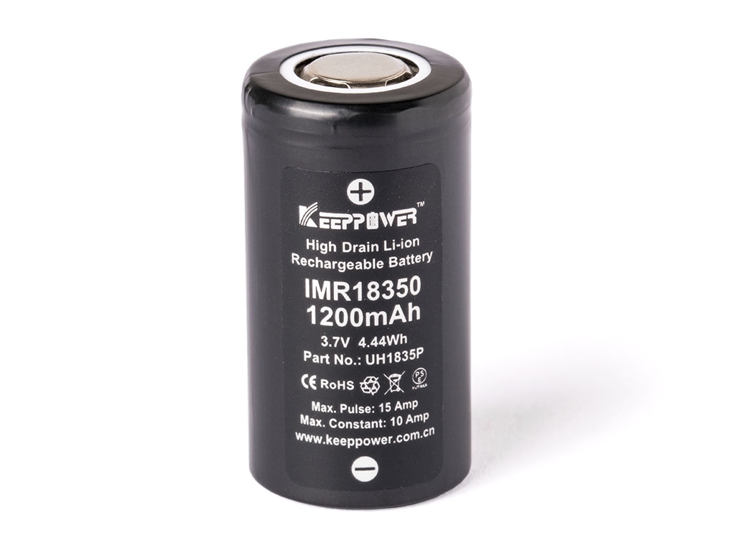 Keeppower 18350 1200mAh (10A)