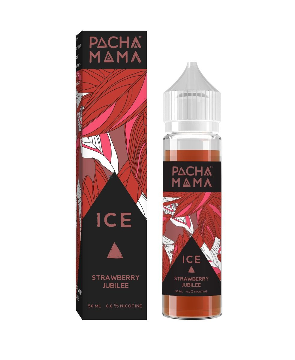 Pacha Mama Iced Strawberry Jubilee Ansicht Flasche Pacha Mama Iced Strawberry Jubilee