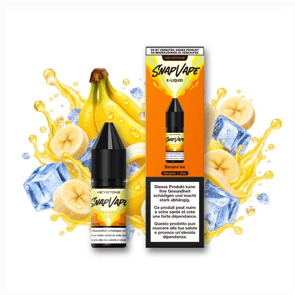 Keystone SnapVape Liquids Banana Ice