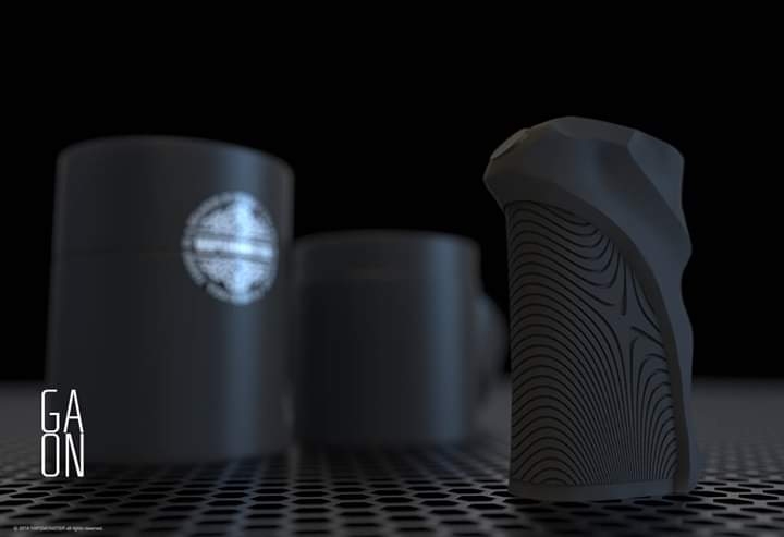 Vapemonster Gaon BF Mod Ansicht von schräg hinten