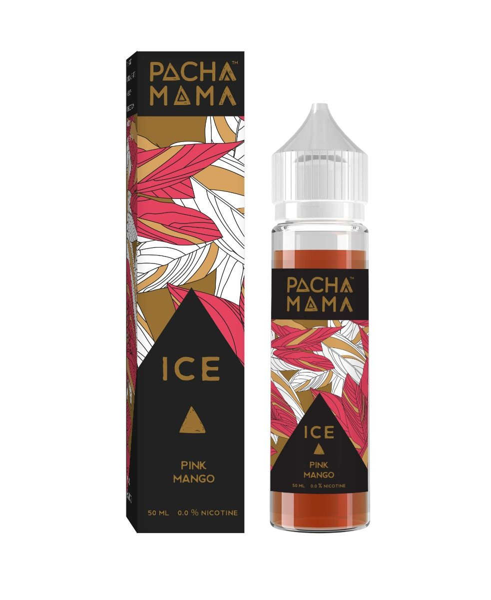 Pacha Mama Iced Pink Mango Ansicht Flasche Pacha Mama Iced Pink Mango