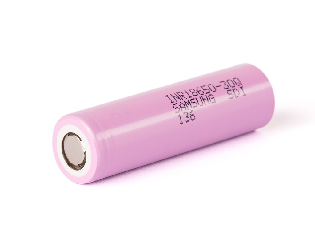 Samsung INR 18650-30Q - 3,6V - 3,7V, 3000mAh Samsung 30Q 3000mAh (15A)