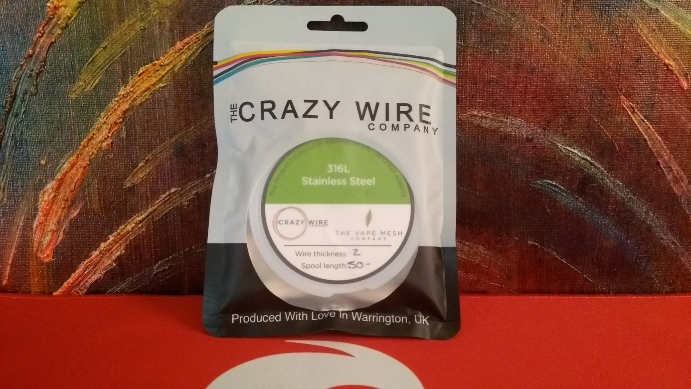 Crazy Wire Company SS316L 0.20mm 50m