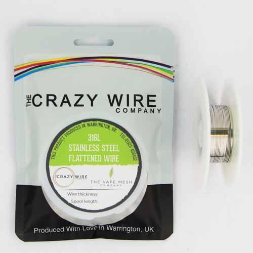 Crazy Wire Flat Wire SS316L Crazy Wire Flat Wire SS316L