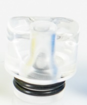 Koncio Mods Drip Tip Clear Koncio Mods Drip Tip V3 Whistle-Clear