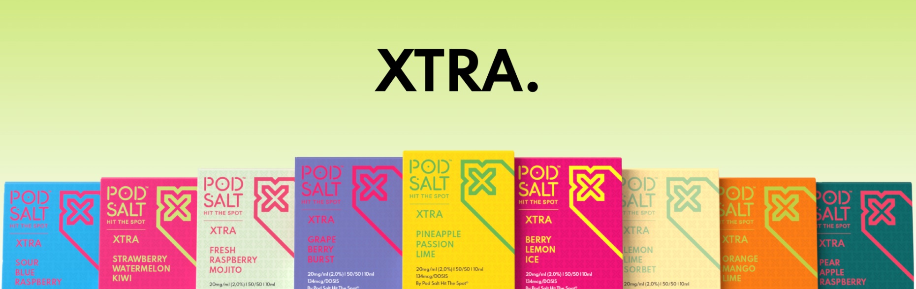 Pod Salt Xtra Nicsalt