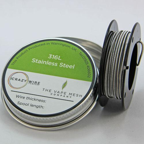 Crazy Wire Parallel SS316L dose