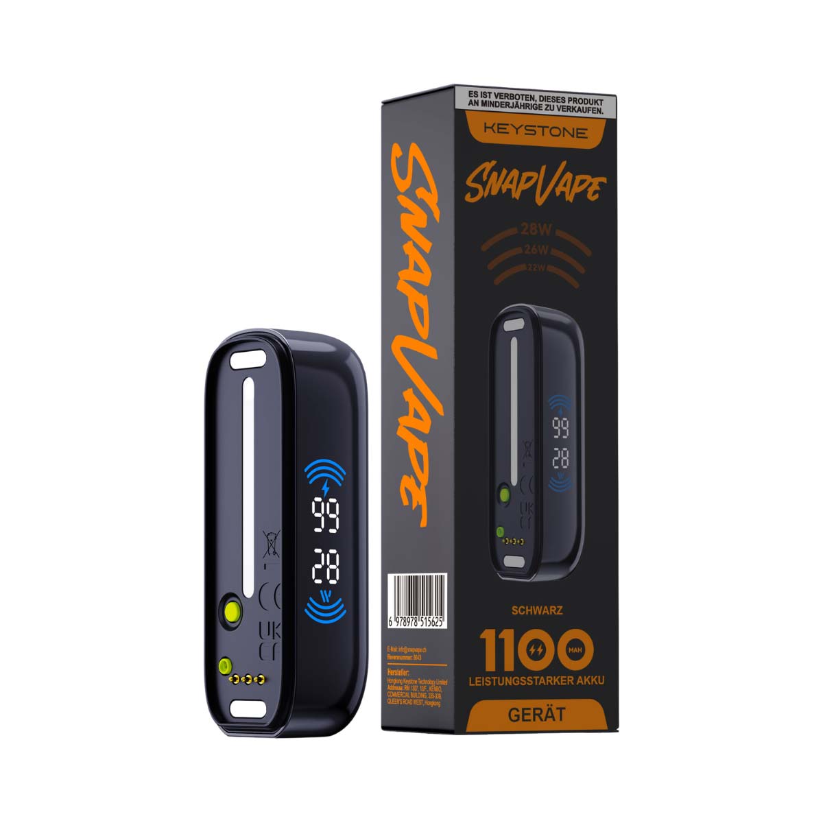 Keystone SnapVape Akkuträger