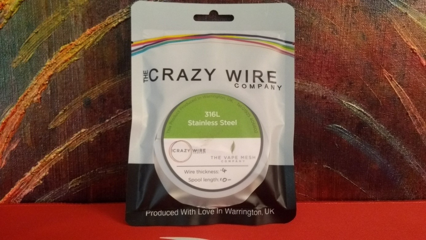 Crazy Wire Company SS316L 0.40mm 10m