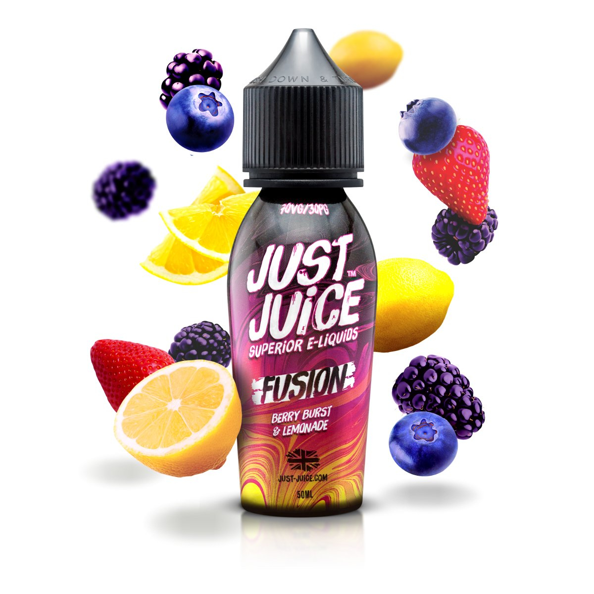 Just Juice Fusion Berry Burst & Lemonade Just Juice Fusion Berry Burst & Lemonade