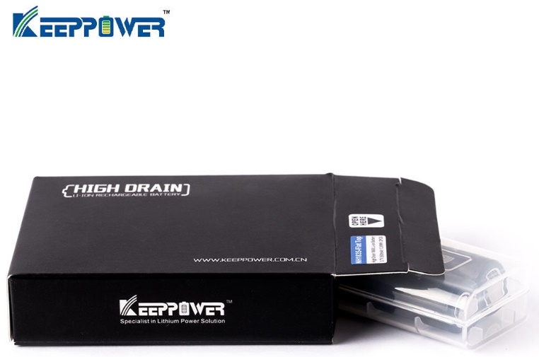 Keeppower 18500 1500mAh (15A) Keeppower 18500 1500mAh (15A)
