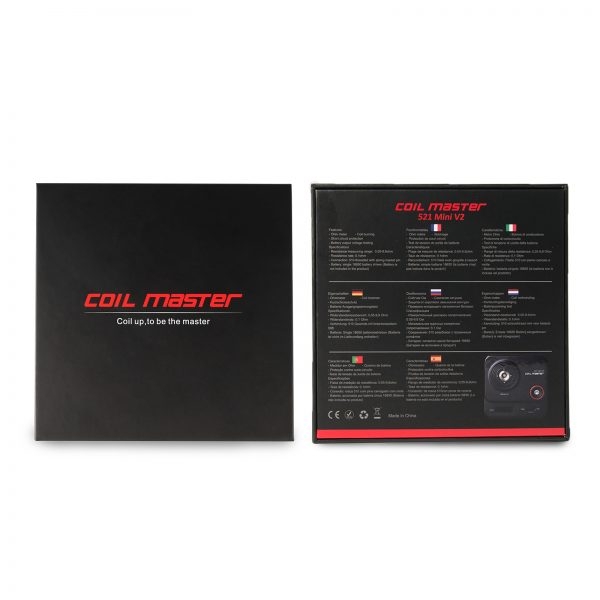 Coil Master 521 mini V2 Blick auf Verpackung