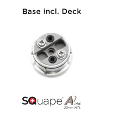 Stattqualm Squape A[rise] RTA 22mm MTL Base Ansicht Deck