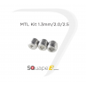 MTL Kit 1.3/2.0/2.5mm SQuape E