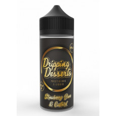 Dripping Desserts Strawberry Jam & Custard Ansicht Flasche