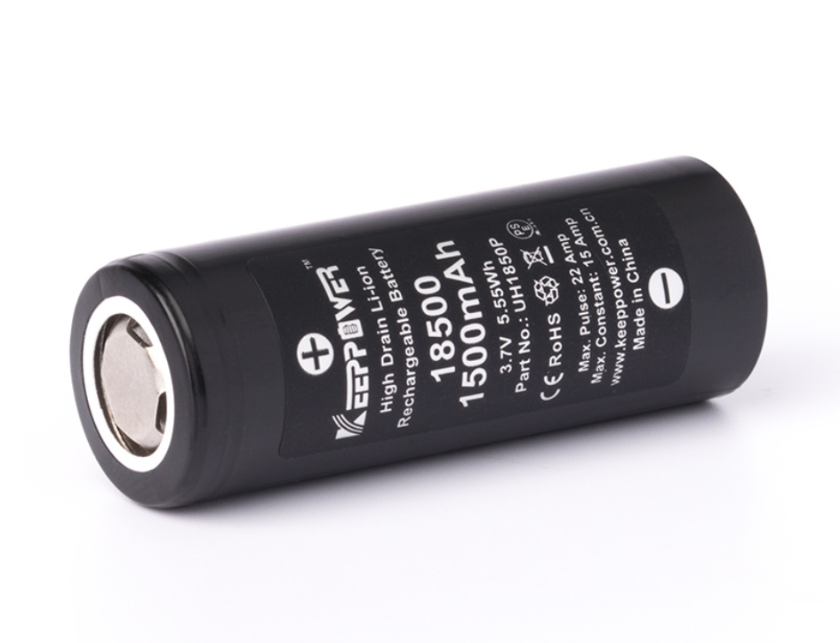 Keeppower 18500 1100mAh